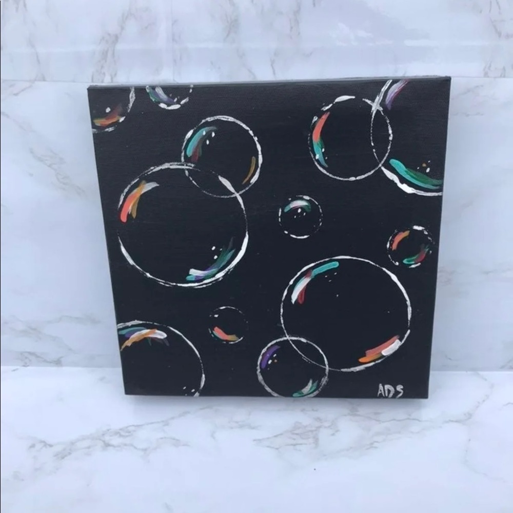 Bubble painting